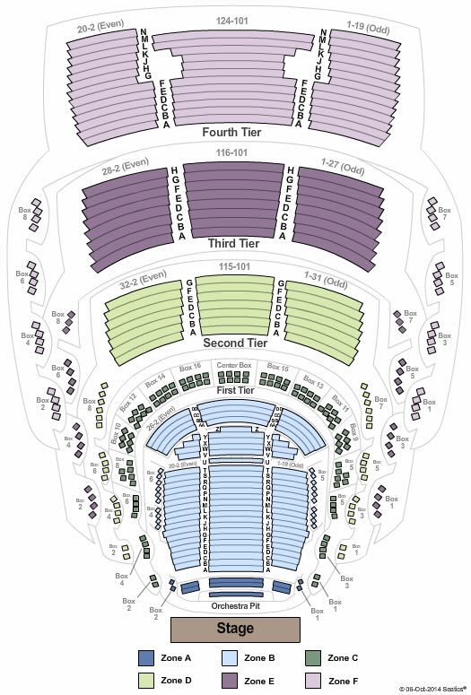 Adrienne Arsht Center Seating Chart