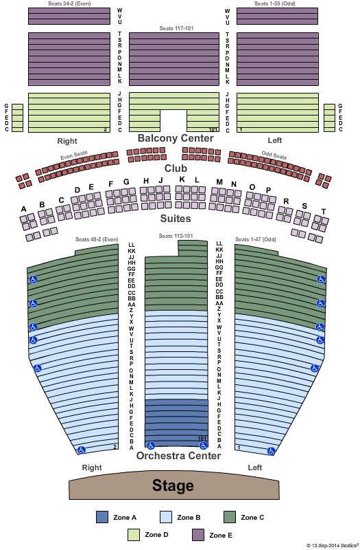 Saenger Theatre Seating Chart