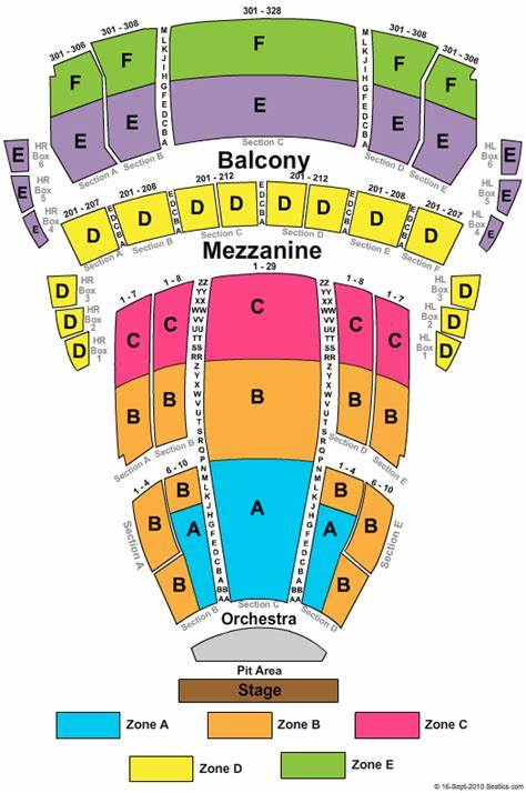 Temple Hoyne Buell Theatre Seating Chart